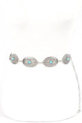 Turquoise Western Chain Belt
