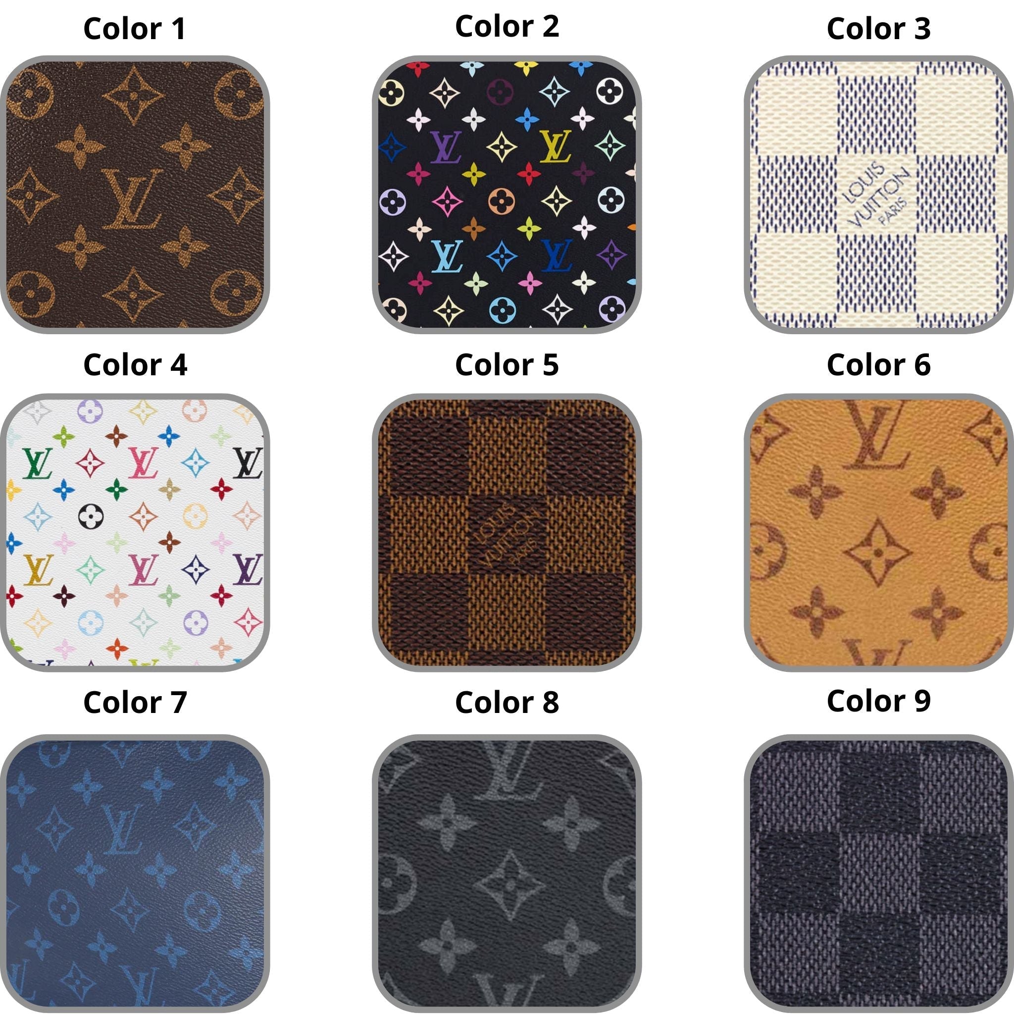 Authentic LV Canvas iPhone Wallet Case (Upcycled - 4)