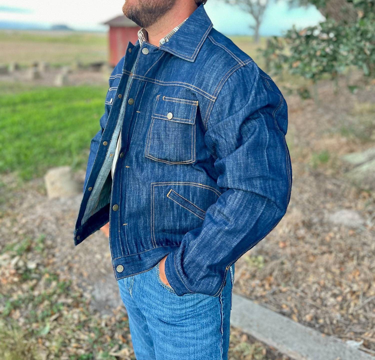Men's Vintage Denim Jacket