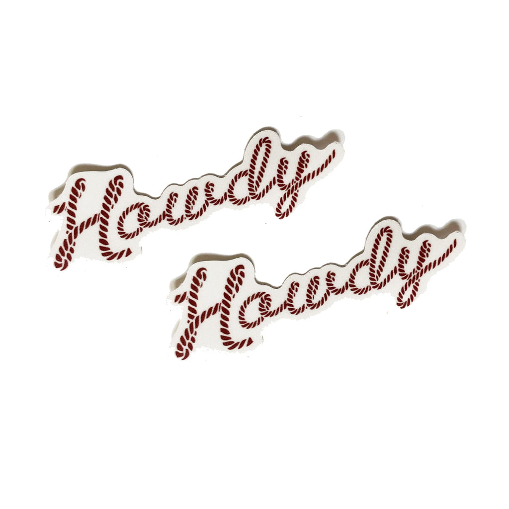 Howdy Vinyl Sticker